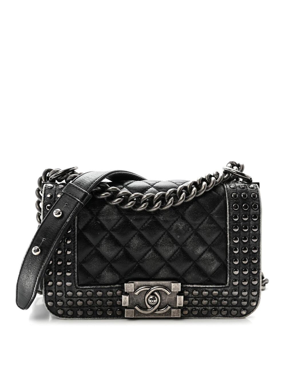 Chanel Faded Calfskin Quilted Small #370801C26B
